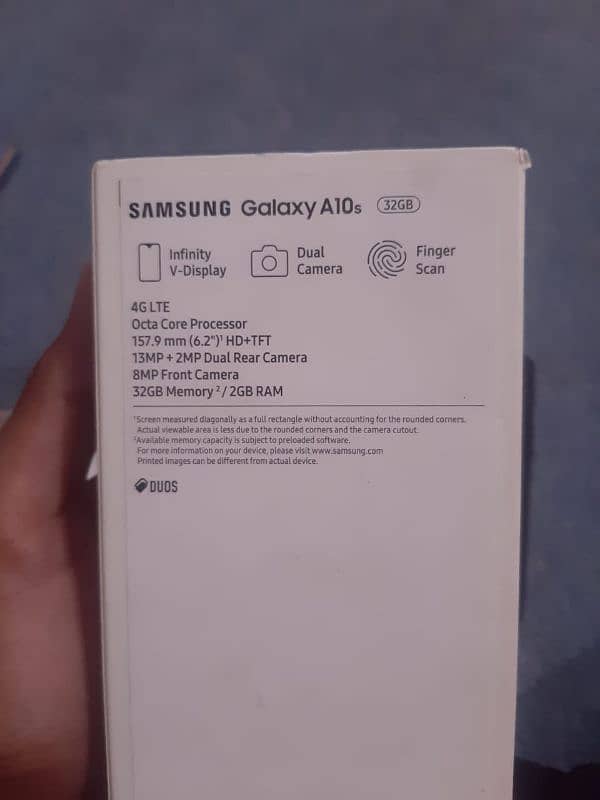 Sumsung Galaxy A10s minor break from right left cornor urgent for sale 8