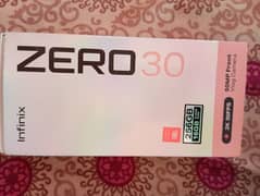 INFINIX ZERO 30 16GB 256GB ONLY 5 MONTHS USED 10 BY 10 CONDITION