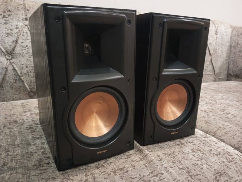 Klipsch rb51 II speakers (Denon Marantz JBL Yamaha Bose amplifiers kef 6