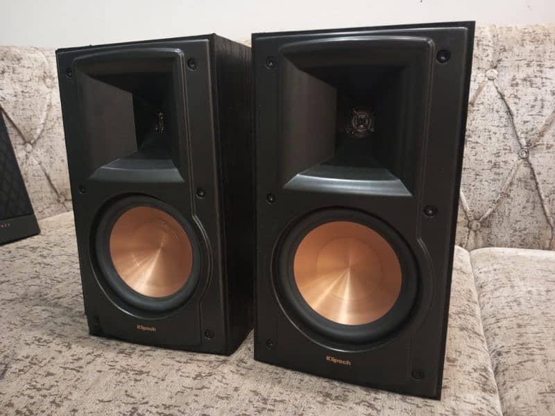 Klipsch rb51 II speakers (Denon Marantz JBL Yamaha Bose amplifiers kef 7