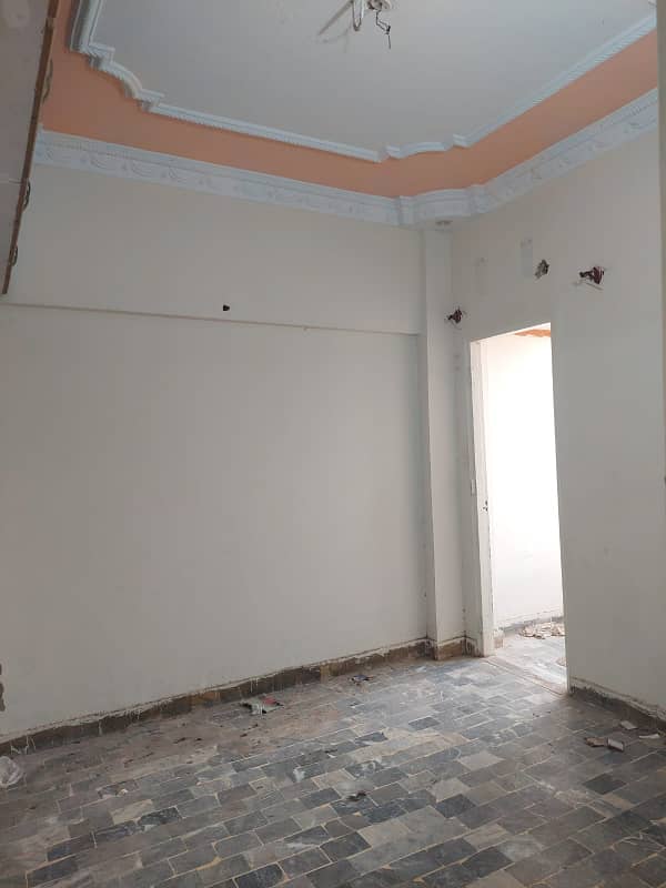 FLAT FOR RENT MUNIR BRIDGE VIEW GULISTAN E JAUHAR BLOCK 18 KARACHI. CONTACT 0331,8381586 4