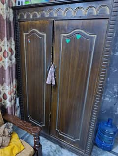 2 Doors Cupboard ( Almari ) Wood