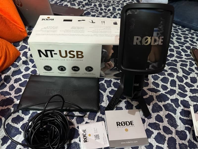 Rode Nt Usb With 2 years Complete Warranty And complete Accesories 3