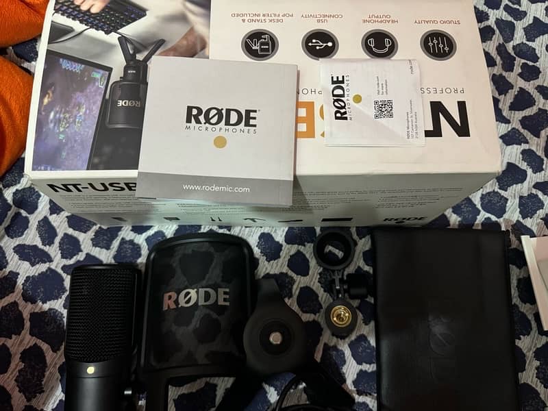 Rode Nt Usb With 2 years Complete Warranty And complete Accesories 4