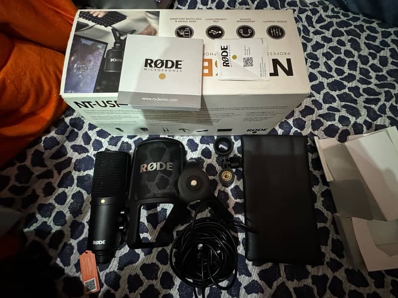 Rode Nt Usb With 2 years Complete Warranty And complete Accesories 5