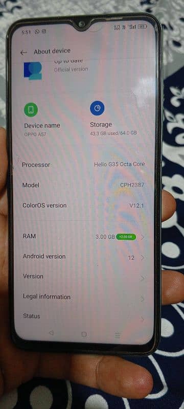 oppo A57 0