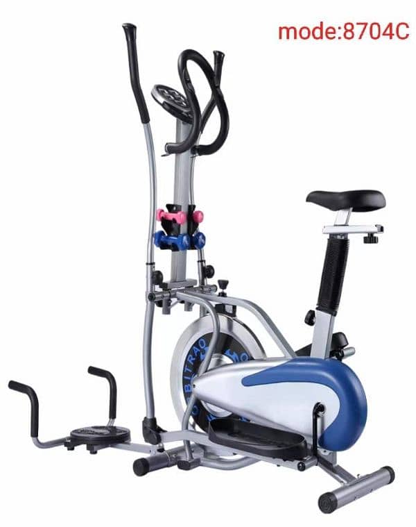 exercise cycle elliptical cross trainer back seat bike spin recumbent 4