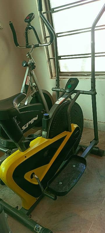 exercise cycle elliptical cross trainer back seat bike spin recumbent 8