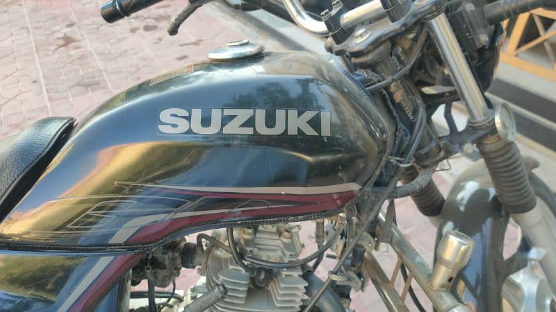 Suzuki GD 110S BLACK RYK PUNJAB 2