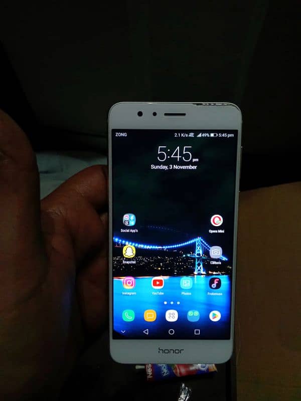 Huawei honor 8 scratchless 64gb 2