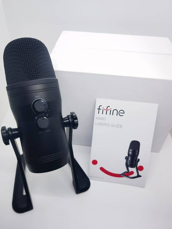 Fifine k690 . . . Fifine k670b USB Microphone's 5