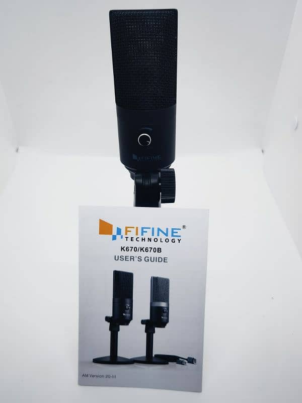 Fifine k690 . . . Fifine k670b USB Microphone's 10