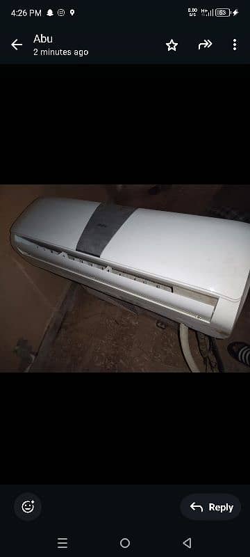 haier ac 1.5ton good condition 03322448875 0