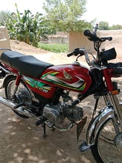 HoNda Bike CD70 2022 model urgant sale