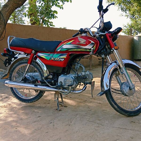 HoNda Bike CD70 2022 model urgant sale 3