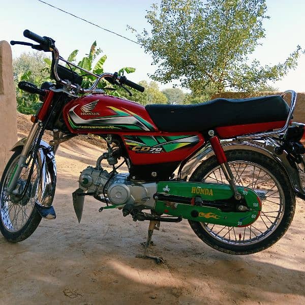 HoNda Bike CD70 2022 model urgant sale 7