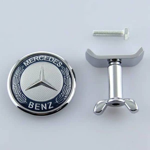 44mm AMG Metal Logo c200 c180 S350 S500 Mercedes 1