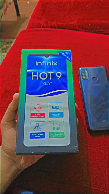 infinix Hot 9 Play like brand new 4/64 5