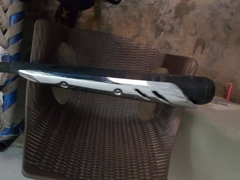 honda 125 black original silencer 0