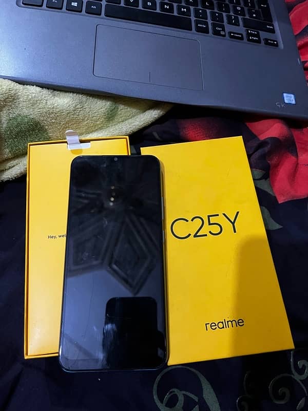 Realme c25y  4 sold 0