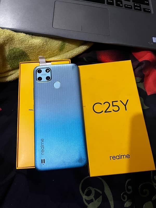 Realme c25y  4 sold 2