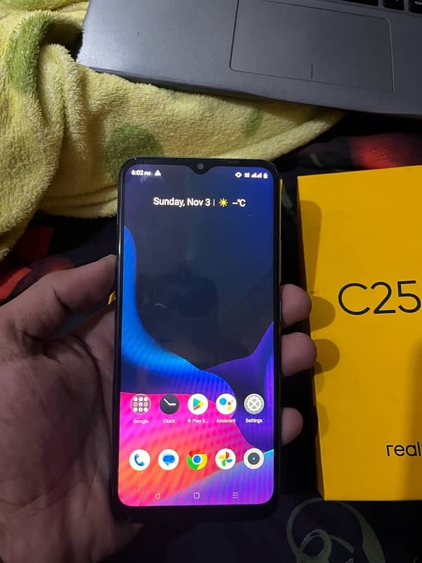 Realme c25y  4 sold 4