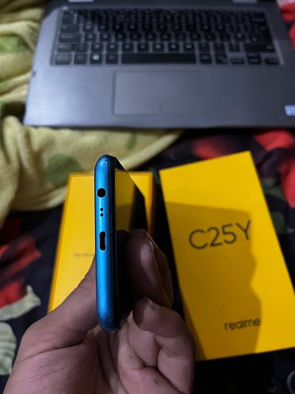 Realme c25y  4 sold 6