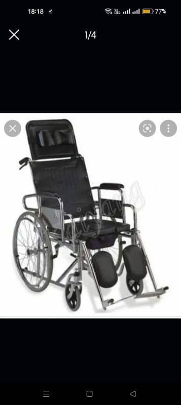 Commode  Wheelchair 0