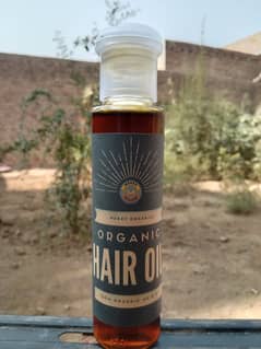 Organic Hair Oil/100% Organic/Made with 12+ ingredients/