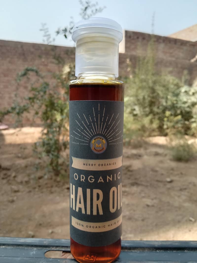 Organic Hair Oil/100% Organic/Made with 12+ ingredients/ 0