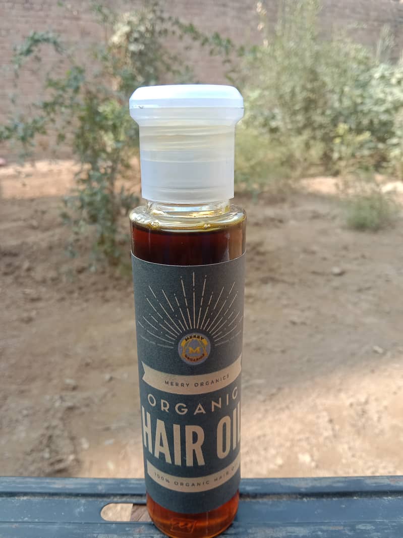 Organic Hair Oil/100% Organic/Made with 12+ ingredients/ 2