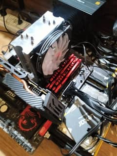 MSi Z97-g45 Gaming OC mobo 4th gen full ATX + CPU + Cooler + extra