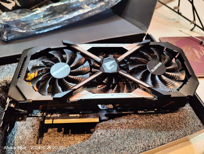 Nvidia GeForce Gtx 1070 8gb aorus with box 5