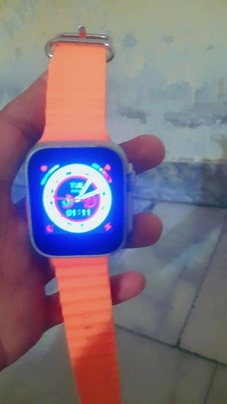 U8 ultra smart watch used watch good condition bluetooth call 3