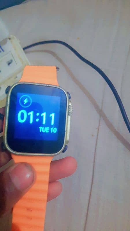 U8 ultra smart watch used watch good condition bluetooth call 4