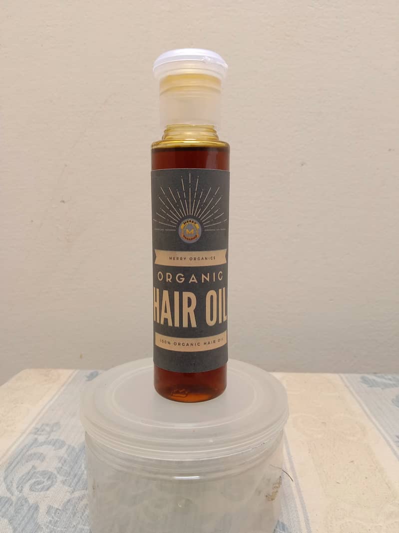 Organic Hair Oil-100% Organic Product-Oil For Hair Fall & Hair Growth 2