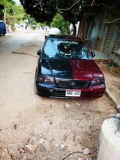 Honda City98 honda city 1998 model well maintained car dual color .