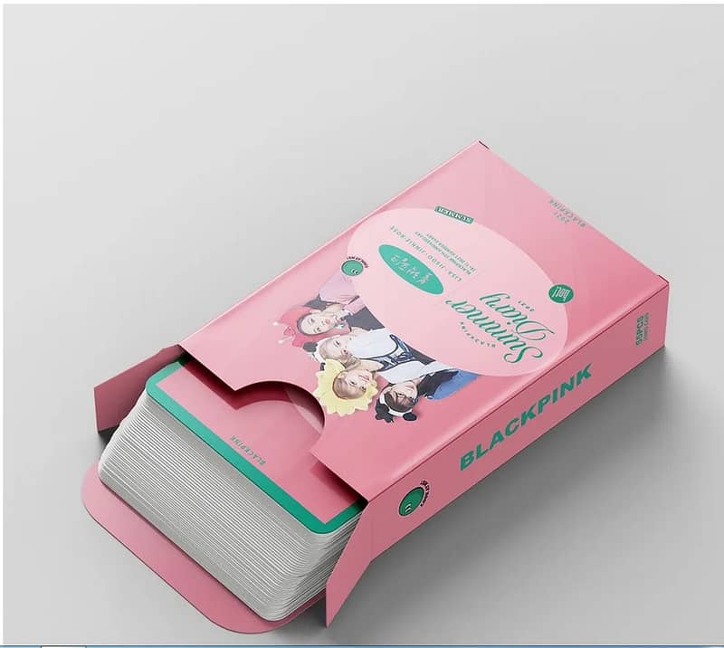 55 Pcs Set Kpop BLACKPINK Summer Diary Lomo Cards Pictures Photo Album 8