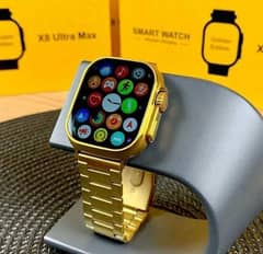 X8 ultra max smart watch golden edition