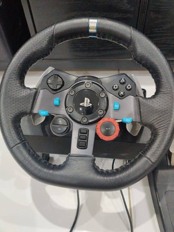 logitech g29 racing steering wheel pc ps4 ps5 with repair needed 3