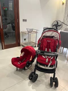 Graco pram and car seat/carrier