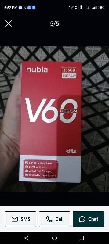 Zte Nubia V60 Design 3