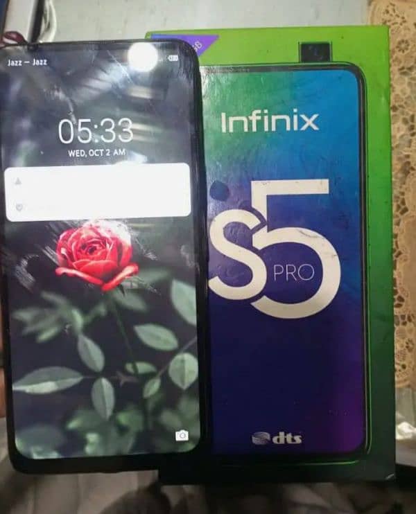 infinix s5pro pop up camera 0