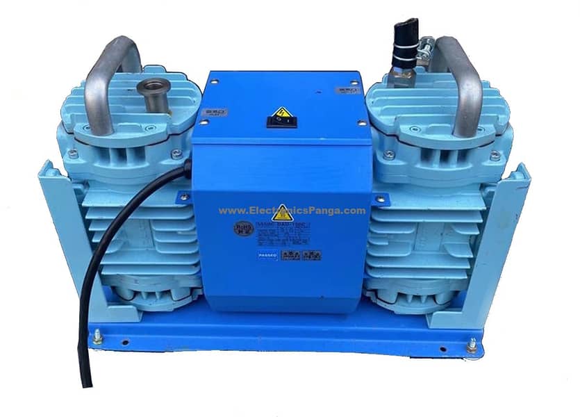 ULVAC DAU-100C 220V 110L/min Diaphragm Vacuum Pump (ElectronicsPanga) 0