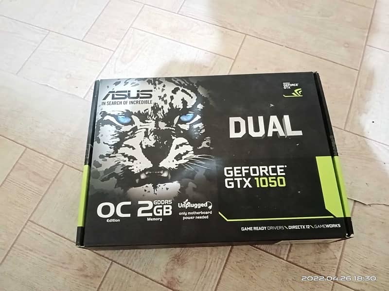 ASUS Geforce GTX 1050 OC Edition 0