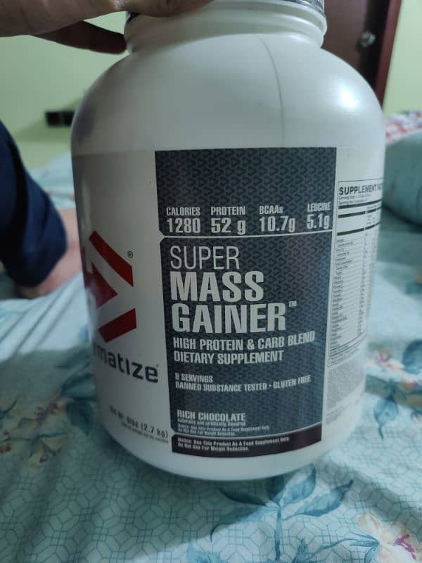 dymatized super mass gainer 100% original 2