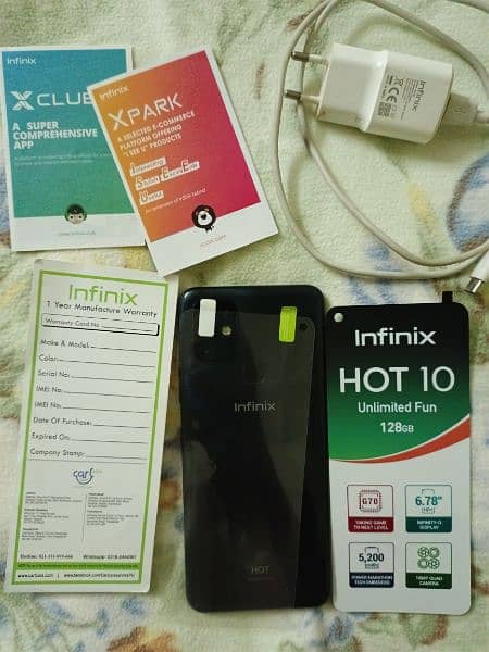 Infinix hot 10 6/128 1