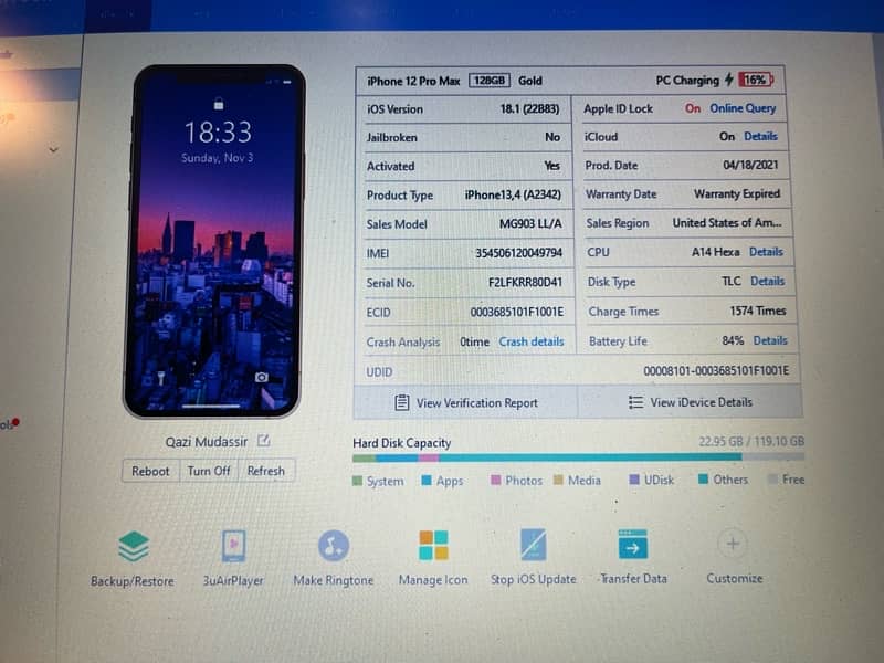 Iphone 12 Pro Max 128GB Non-PTA 8