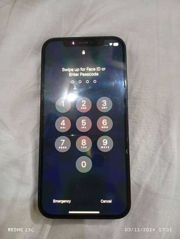 i phone 12 jv non pta in good condition. Non PTA JV . 4