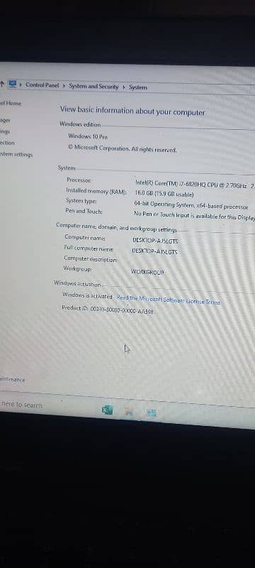 Laptop for sale 5